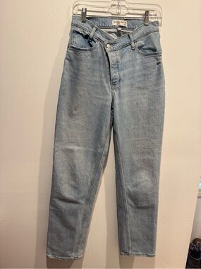 Abercrombie & Fitch Curve Love High Rise Dad Jeans